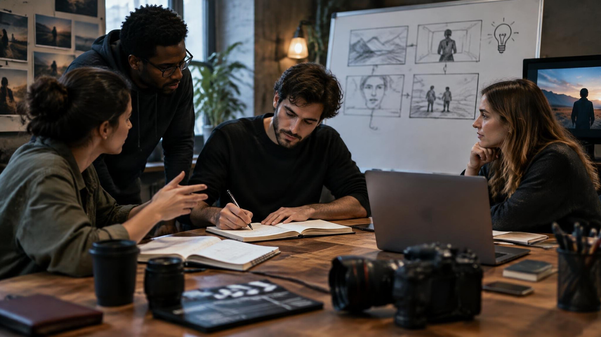 filmmaker brainstorming ideas