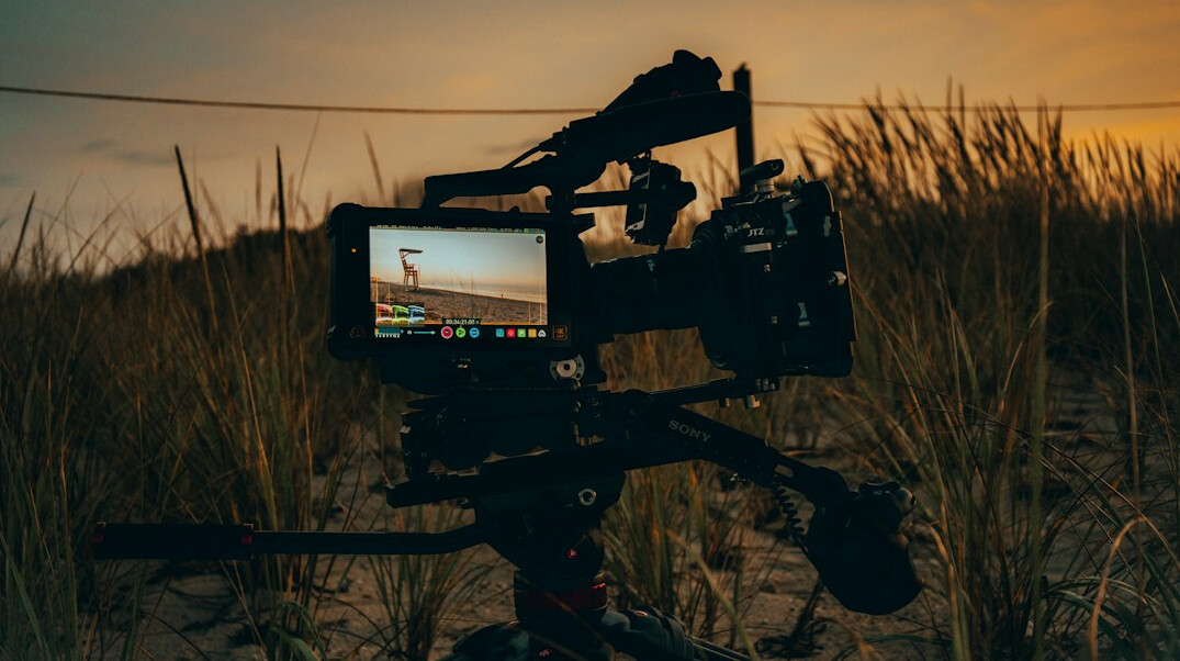 filmmaker with camera